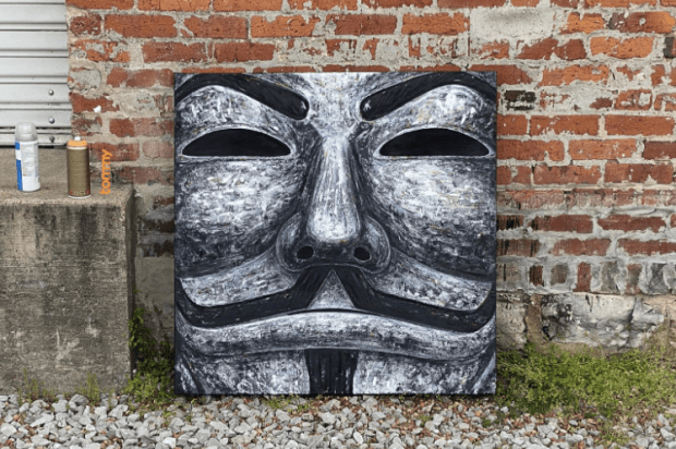 Bitcoin Magazine’s Art Director To Auction Guy Fawkes Painting For Bitcoin